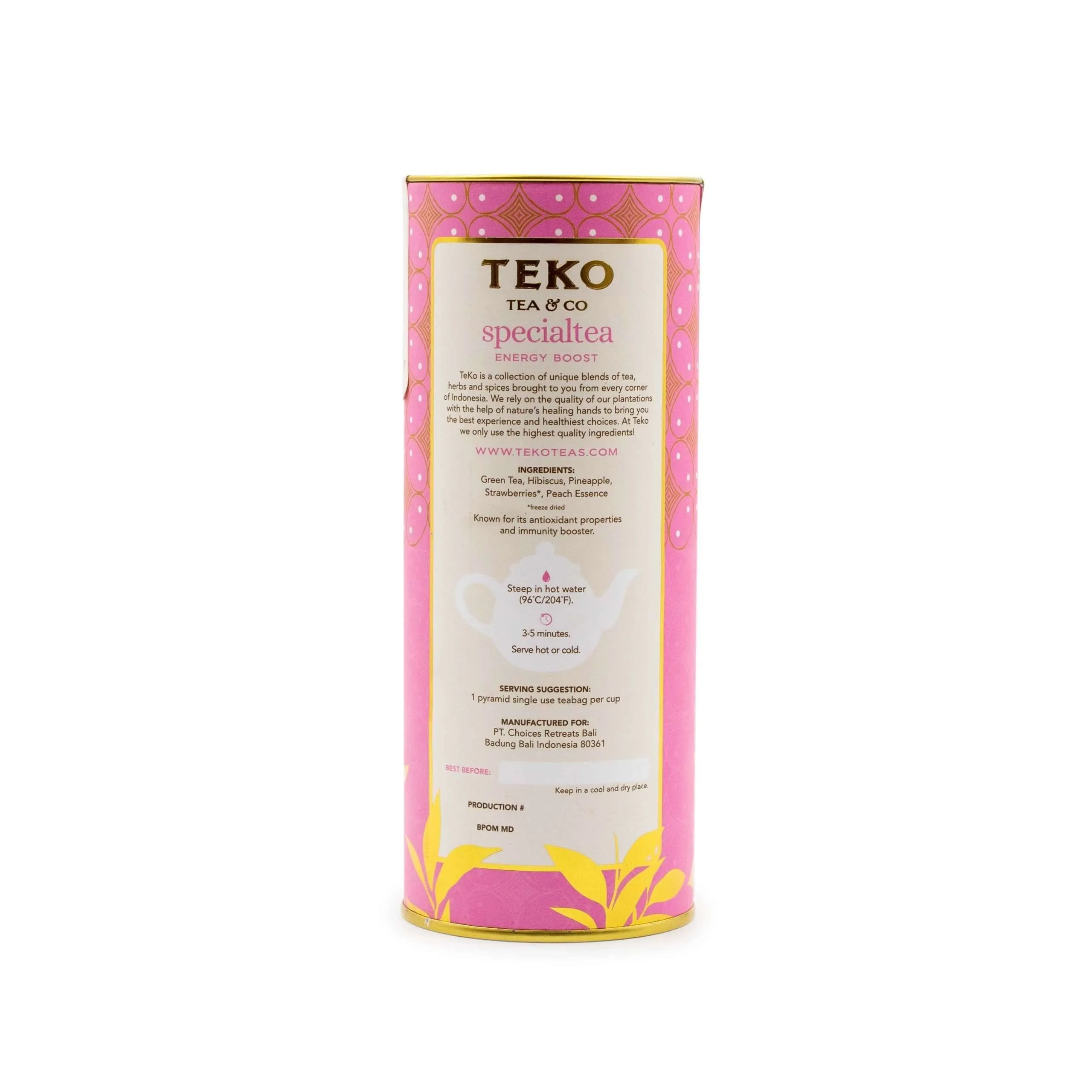 TTC Tea Special Energy Boost 12 bags - Image 2