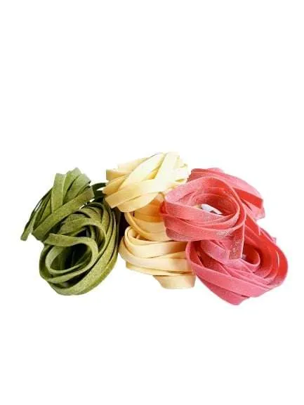 Fettuccine Egg Tricolor