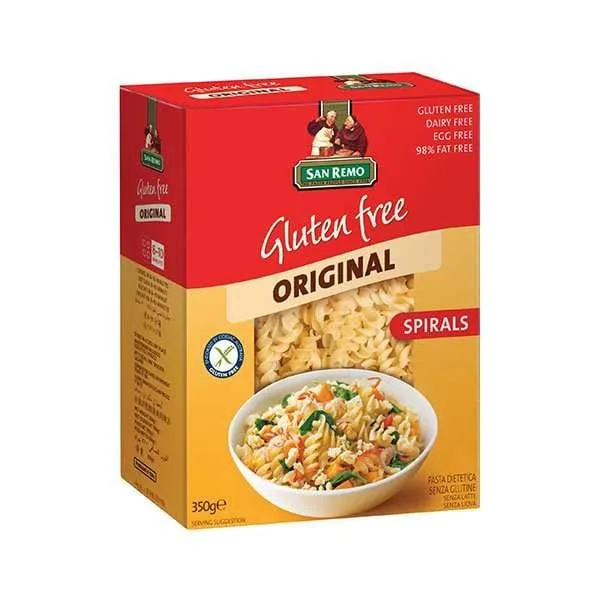 SRE Spirals Gluten-Free 350 g
