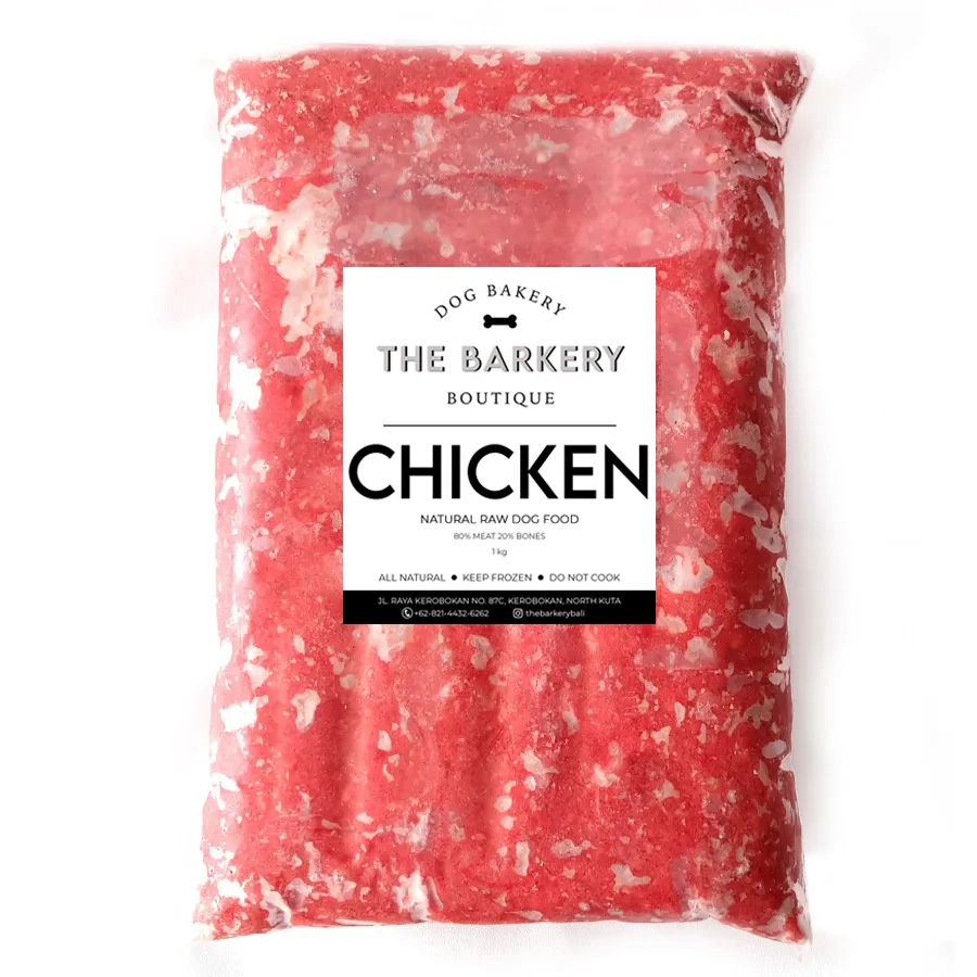 DBK Frozen Raw Food Chicken 1 kg