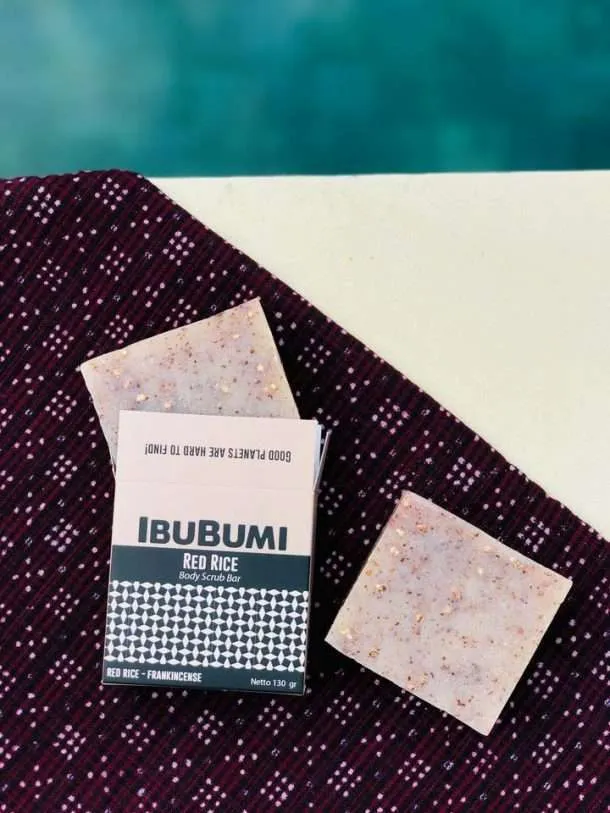 IBB Red rice scrub bar 130 g