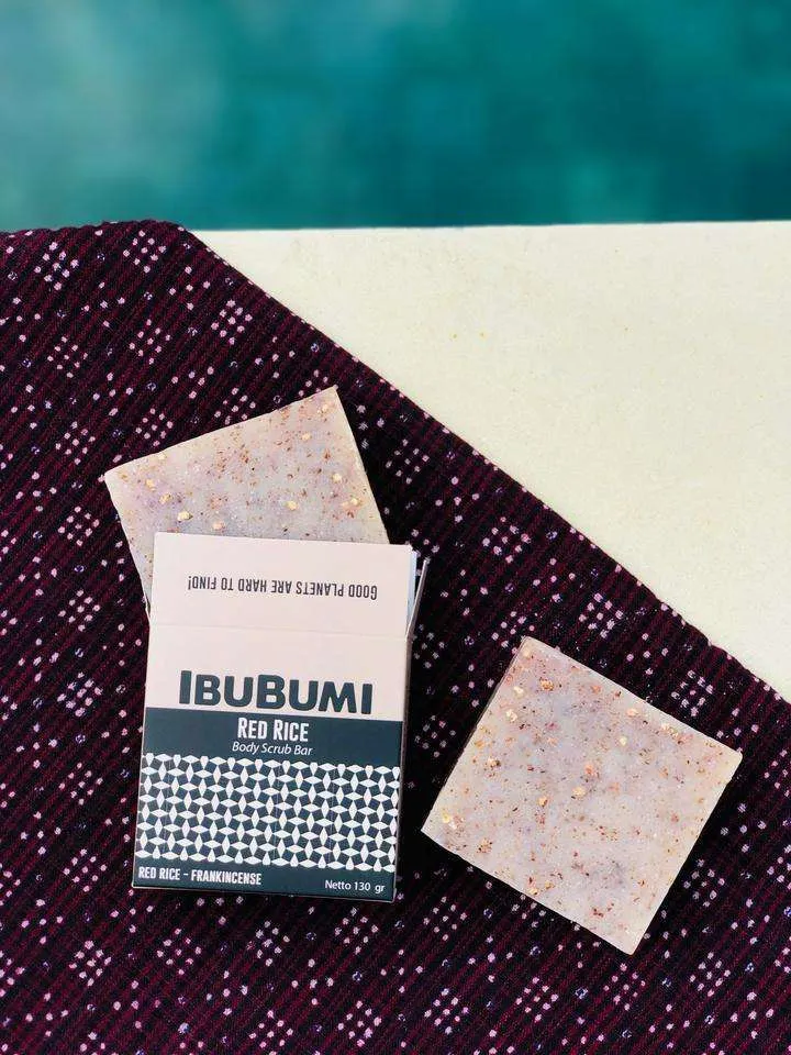 IBB Red rice scrub bar 130 g - Image 2