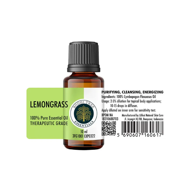 BTE Pure Essential Oil Lemongrass 10 ml