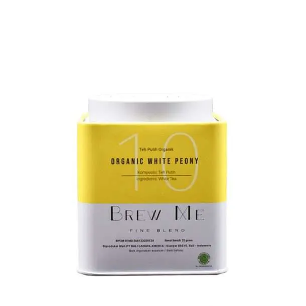 organic white peony