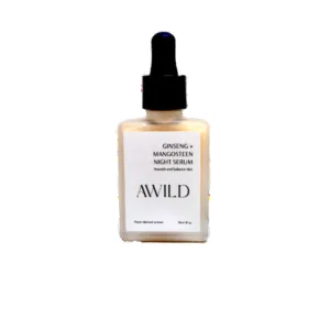 Ginseng + Mangosteen Night Serum from Awild