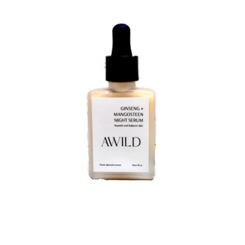 Ginseng + Mangosteen Night Serum from Awild