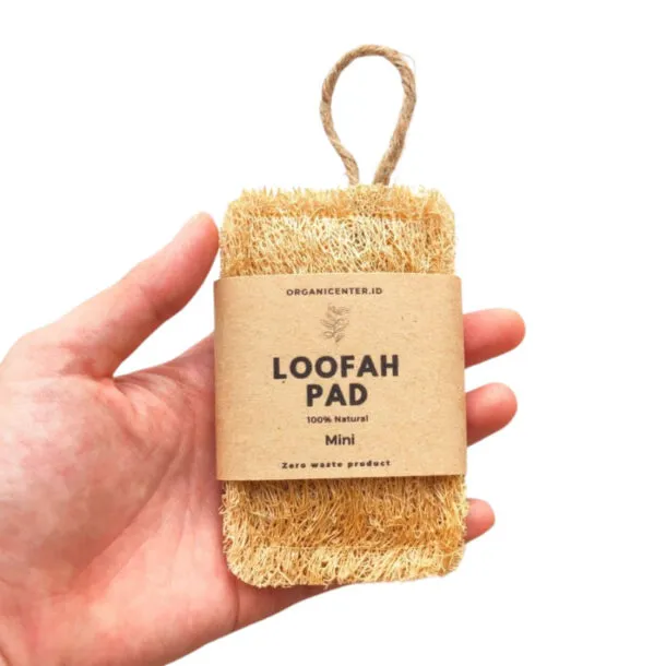 Loofah Pad 2 Lapis dengan Tali from Organicenter