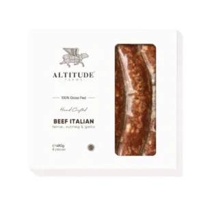 Beef Italian Sausage from Altitude