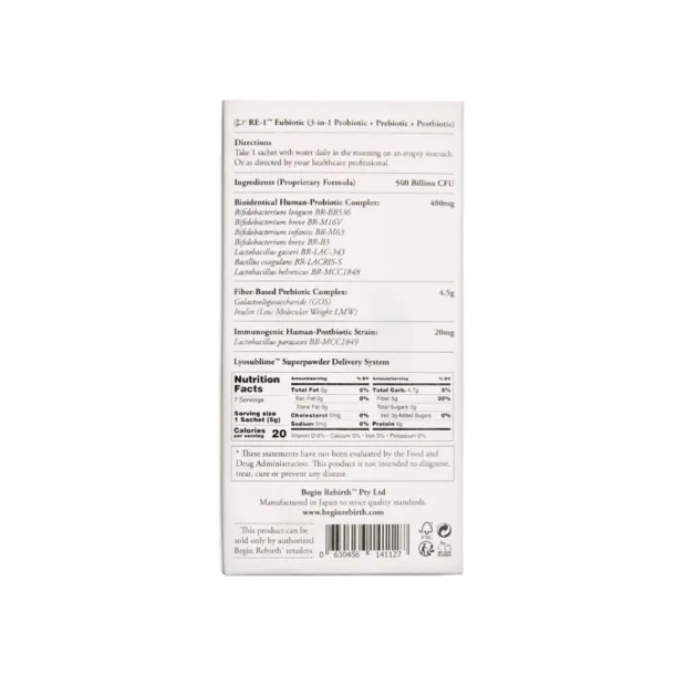 RE-1 Medical-Grade Eubiotic