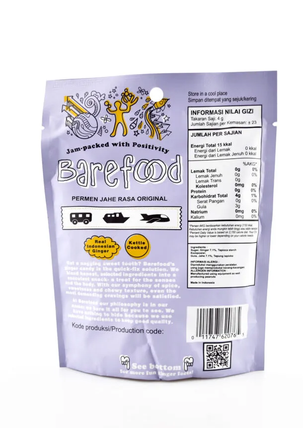 BRF Chewy Ginger Candy 90g