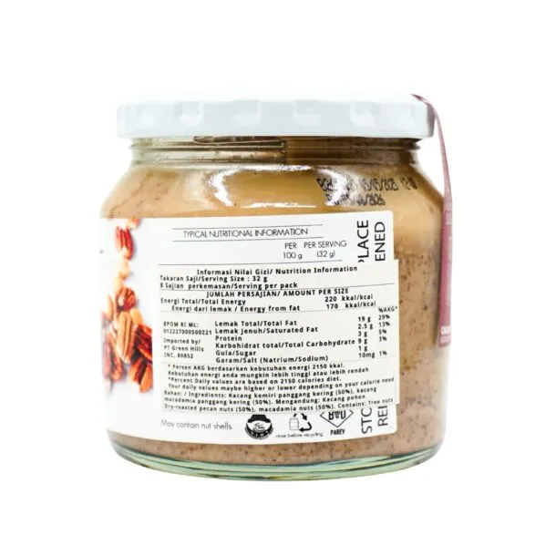 BTN Pecan Macadamia Nut Butter 250g
